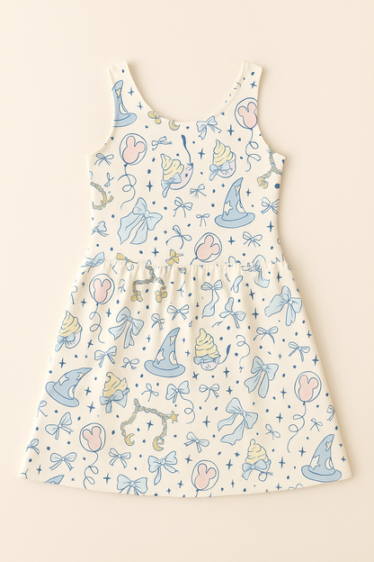 Kids Handcrafted Castle Dreams Twirl Dress