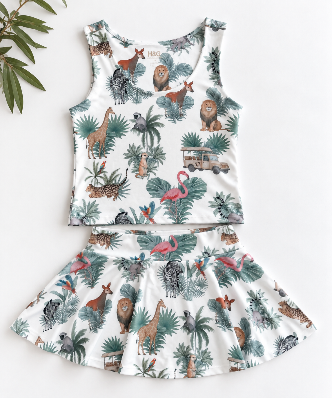 Living Kingdom | Girls Luxeflex™ Performance Tank + Matching Skirt