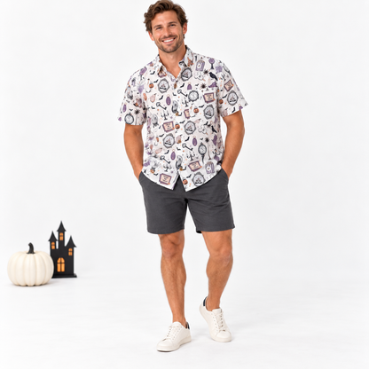 Happy Haunts | Men’s Resortech™ Button-Down