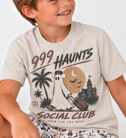 999 Haunts Social Club | Kids Heritage Wash™ Tee