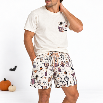 Happy Haunts | Kids Clubhouse Cotton™ Crew Shorts