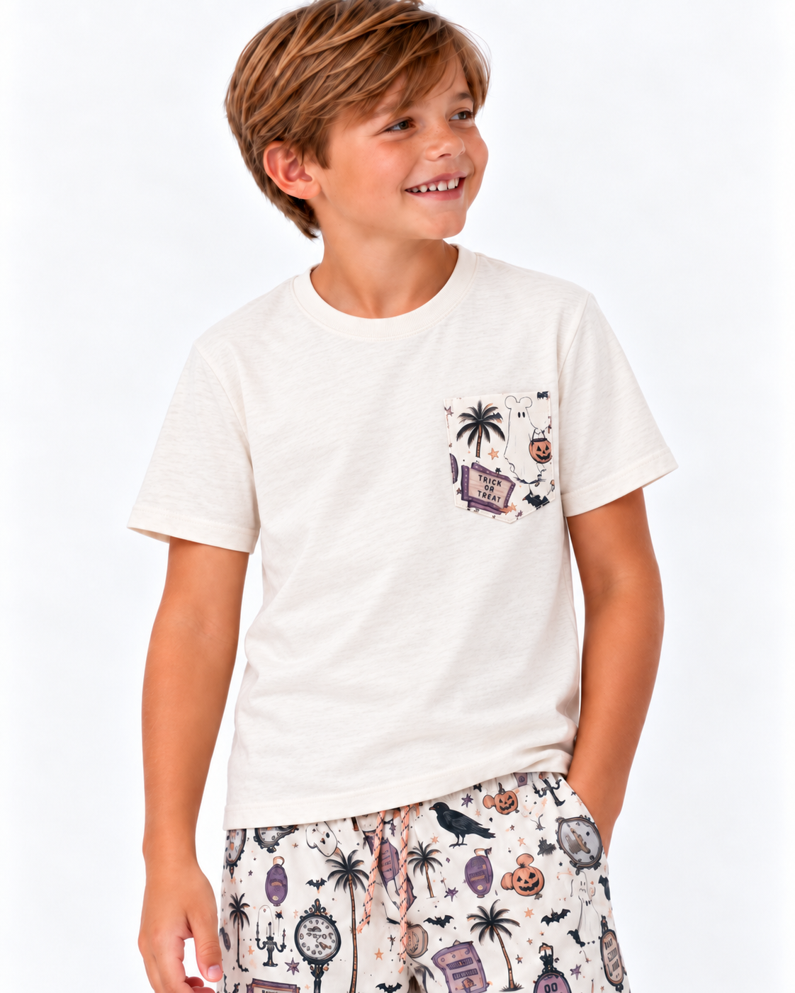 Happy Haunts | Kids Heritage Wash™ PocketPop™ Tee
