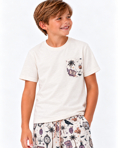Happy Haunts | Kids Heritage Wash™ PocketPop™ Tee