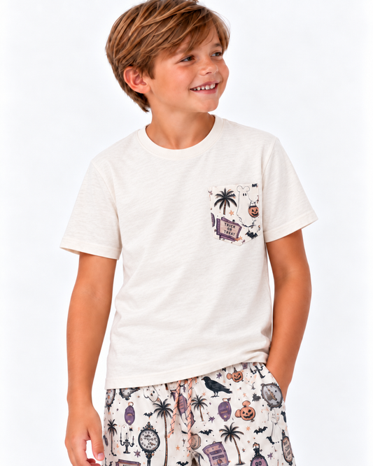 Happy Haunts | Kids Heritage Wash™ PocketPop™ Tee