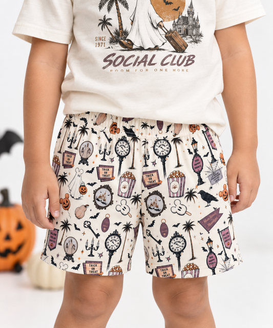 Happy Haunts | Kids Clubhouse Cotton™ Crew Shorts
