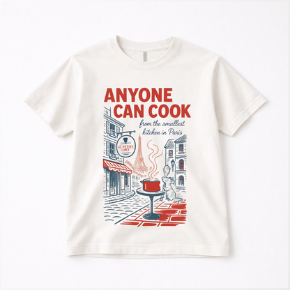 Adult Anyone Can Cook Graphic Tee
