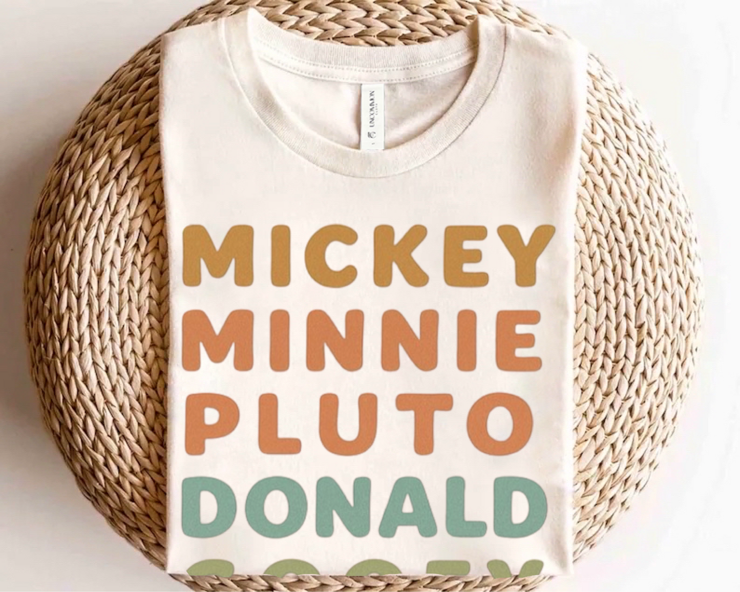 Park Characters Family Graphic Tee