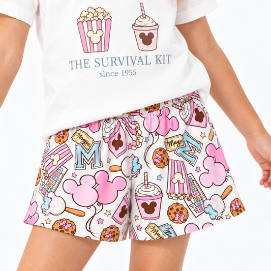 Pink Park Treats | Girls Clubhouse Cotton™ Breezy Shorts
