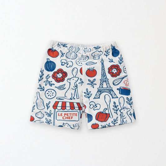 Kids Handcrafted Le Petite Market Crew Shorts