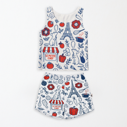 Women's Le Petite Market Performace Seamless Tank + Shorts Set