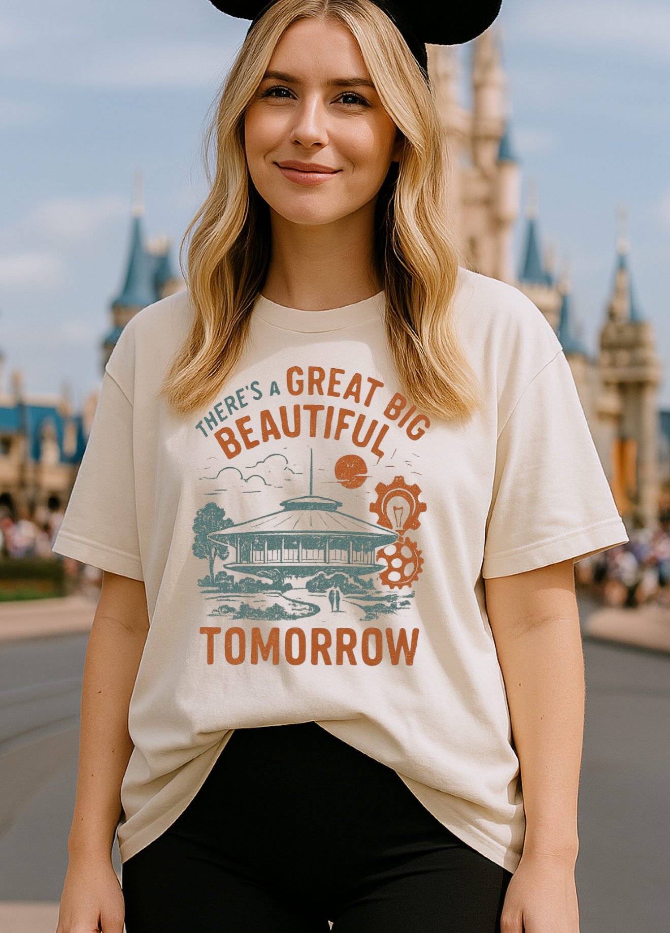 There’s a Great Big Beautiful Tomorrow Family Graphic Tee
