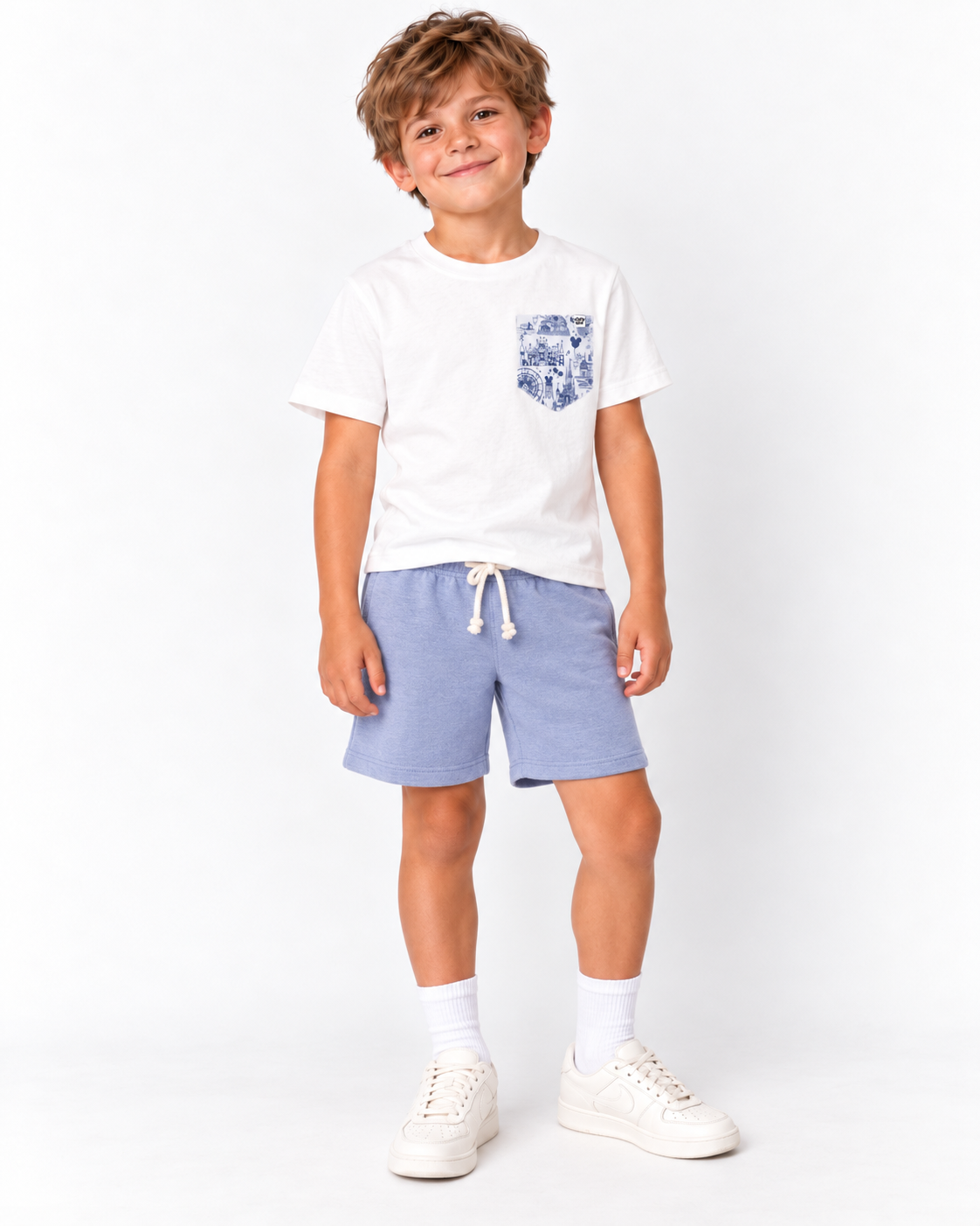 Drift | Kids Core Cotton Crew Shorts