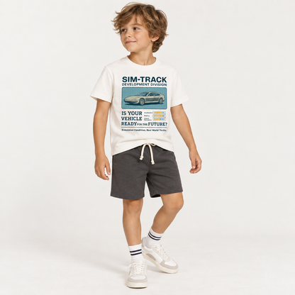 Vintage Sim Test Track | Kids Heritage Wash™ Tee