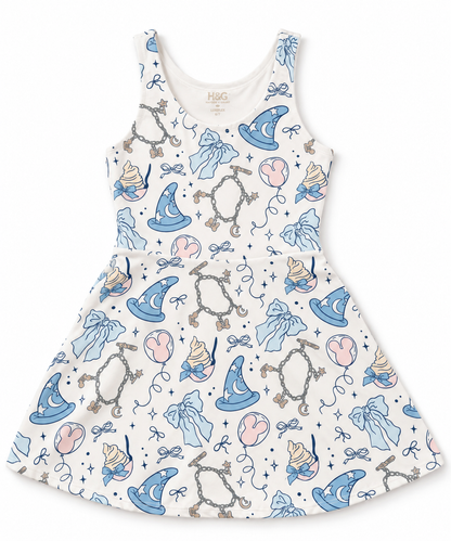 Castle Daydream | Girls Luxeflex™ Parkside Dress