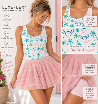 The Ohana Project | Women’s Luxeflex™ Performance Tank + Optional Skirt