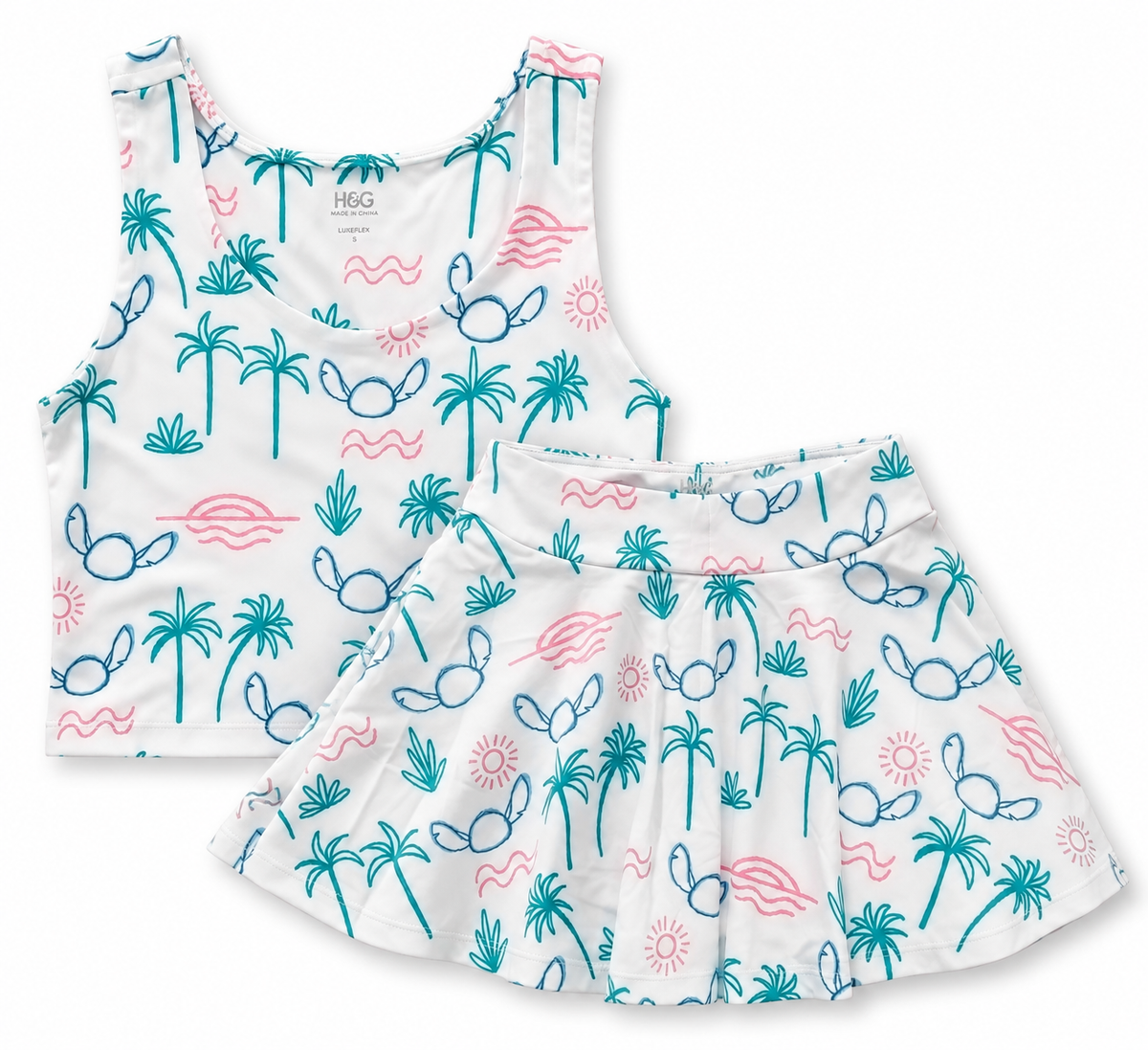 The Ohana Project | Girls Luxeflex™ Performance Tank + Optional Matching Skirt