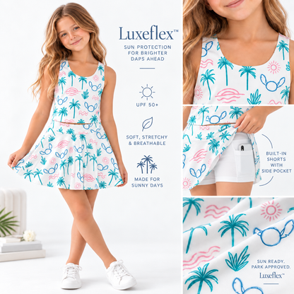 The Ohana Project | Girls Luxeflex™ Performance Skirt