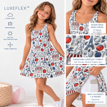 Le Petite Market | Girls Luxeflex™ Parkside Dress