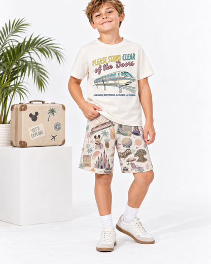 Park Hopper | Kids Clubhouse Cotton™ Crew Shorts