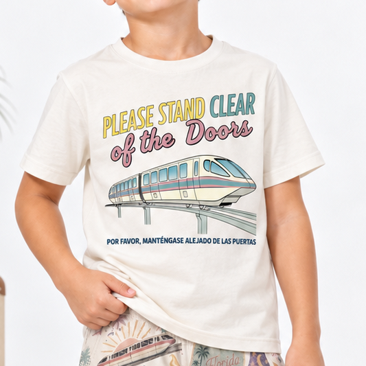 Please Stand Clear | Kids Heritage Wash™ Tee