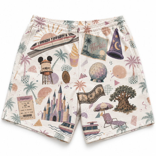 Park Hopper | Kids Clubhouse Cotton™ Crew Shorts