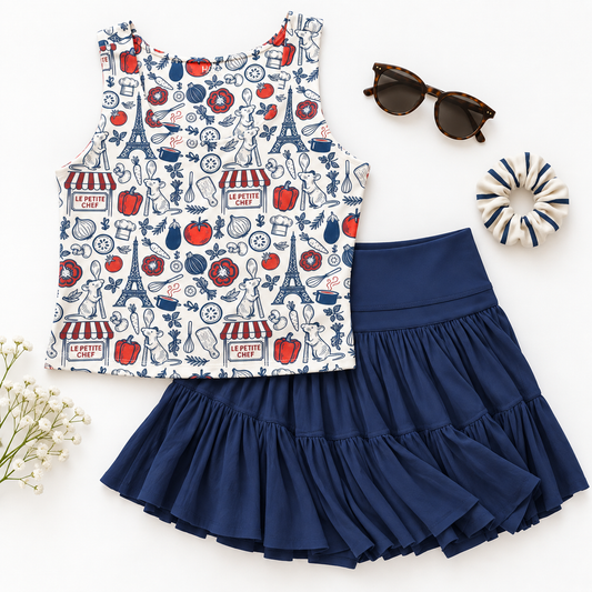 Le Petite Market | Women’s Luxeflex™ Performance Tank + Optional Pixie Skirt