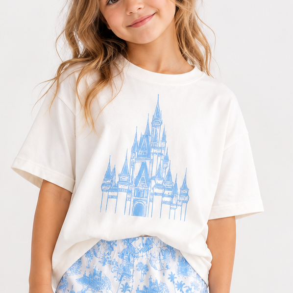 Princess Toile | Kids Heritage Wash™ Tee