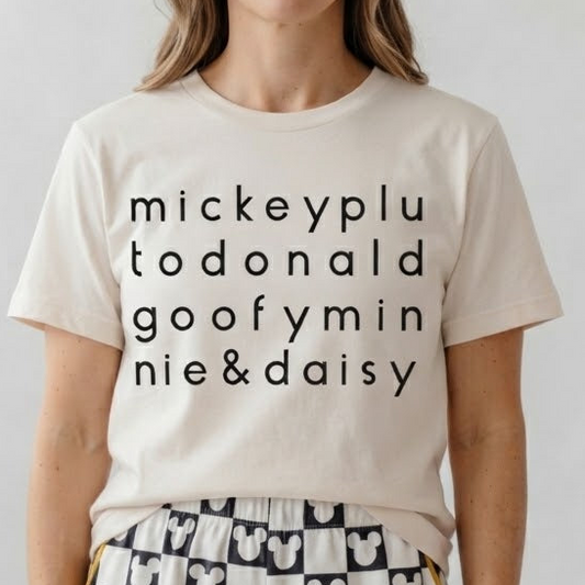 Fab Five Characters | Heritage Wash™ Tee