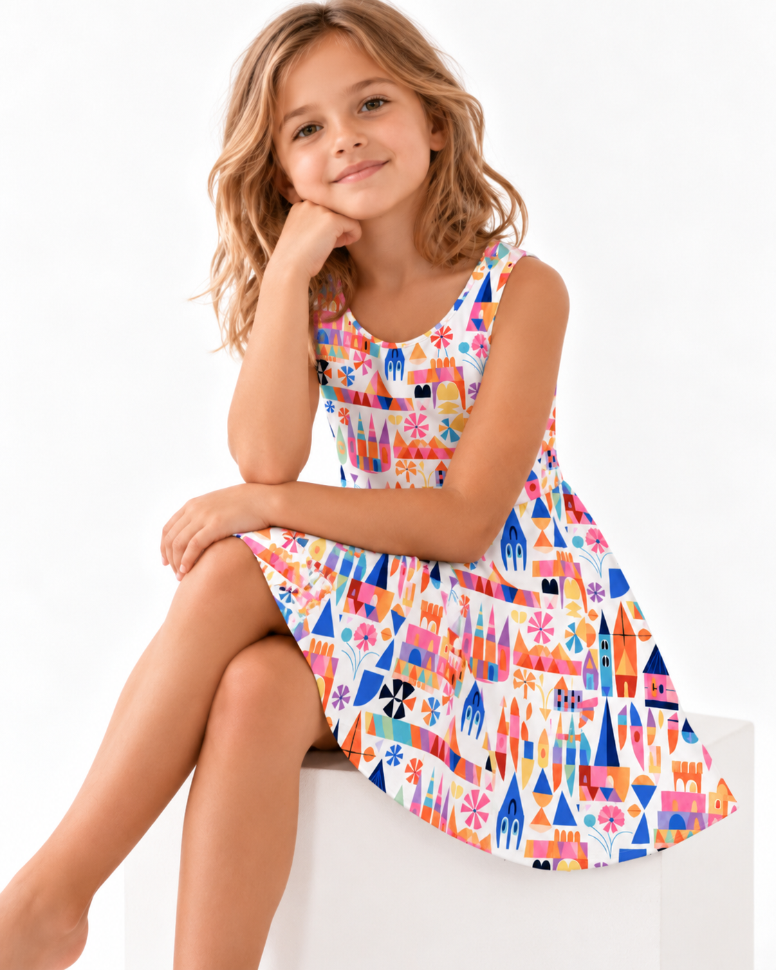 Small World | Girls Luxeflex™ Parkside Dress