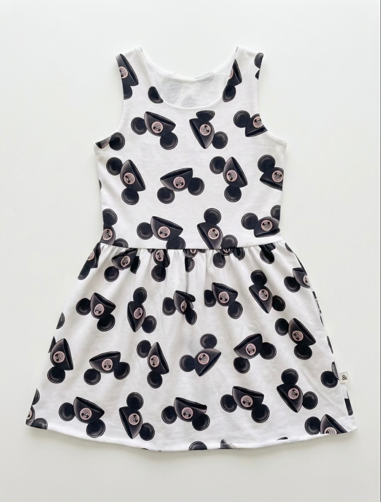 Kids Handcrafted Magic Mouse Hat Twirl Dress
