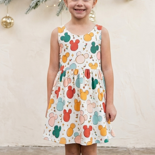 Mouse Ornament Christmas Dress