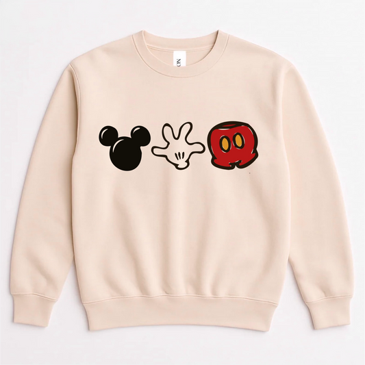 Handcrafted Magic Mouse Family Sweatshirt