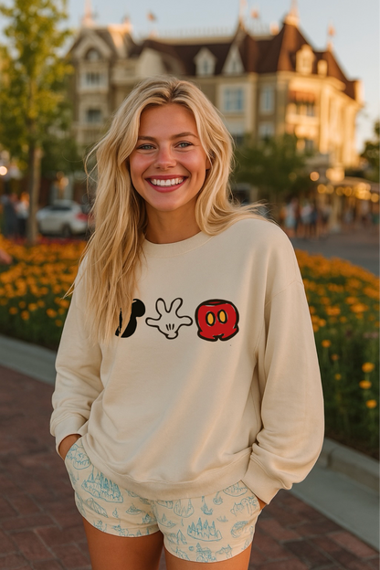 Handcrafted Magic Mouse Family Sweatshirt