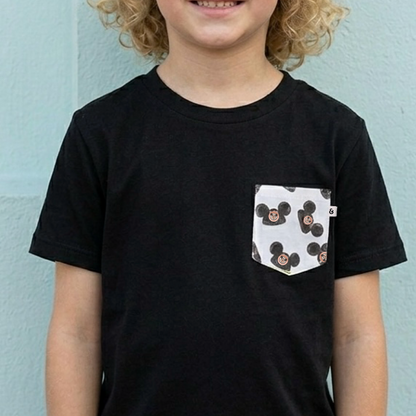 Mouse Hats| Kids Pocket Pop™ Tee