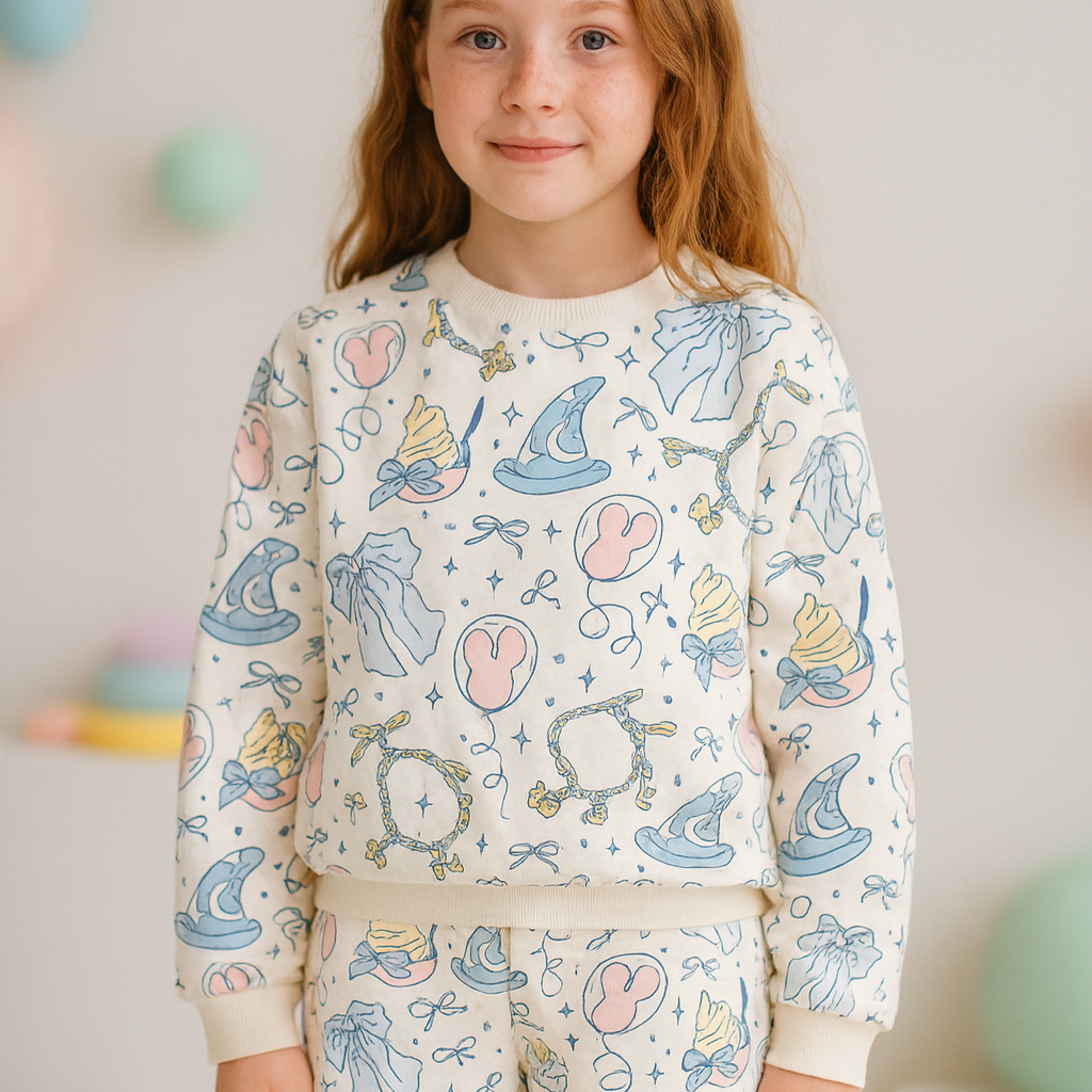 LIMITED Castle Daydreams Essential French Terry Crewneck