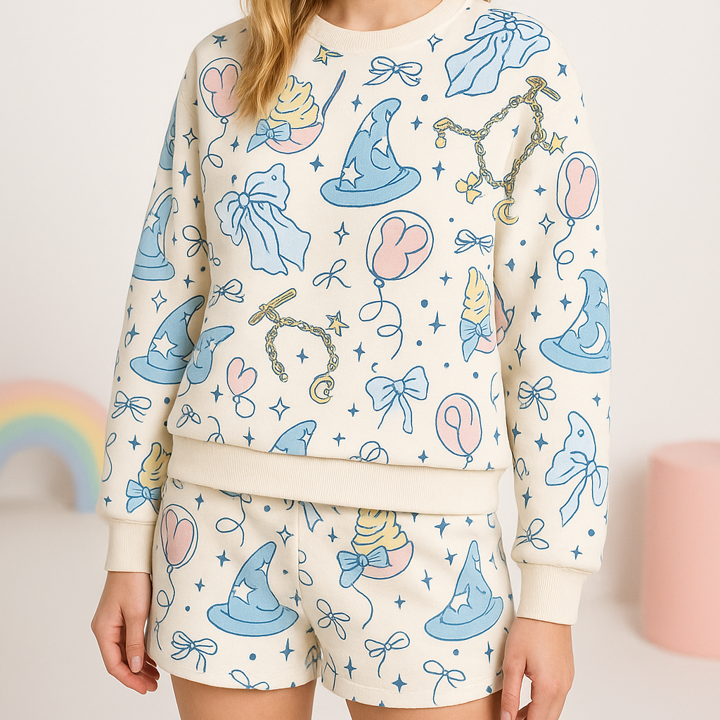 LIMITED Castle Daydreams Essential French Terry Crewneck