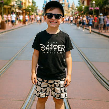 Kids More Dapper Than the Dans Graphic Tee & Optional Bottoms