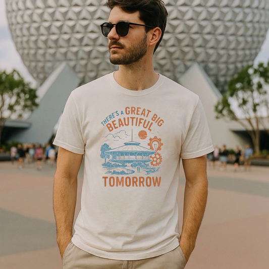 There’s a Great Big Beautiful Tomorrow Family Graphic Tee