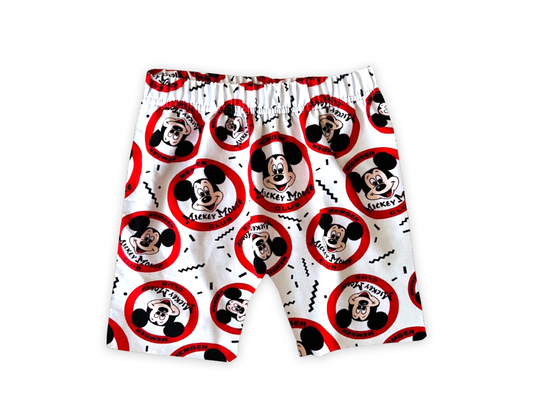 Kids Handcrafted Mouse Club Bike Shorts