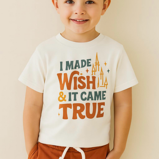 I Made a Wish Family Graphic Tee