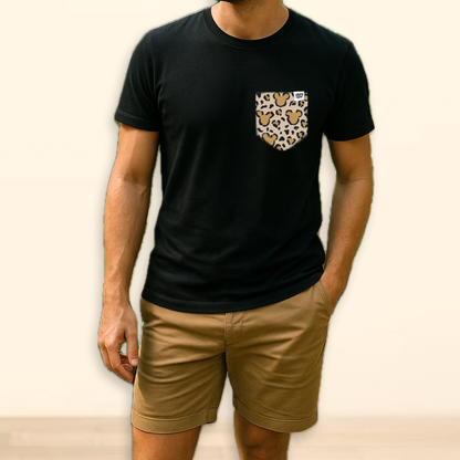 Safari Pocket Tee Family Graphic Tee | Black