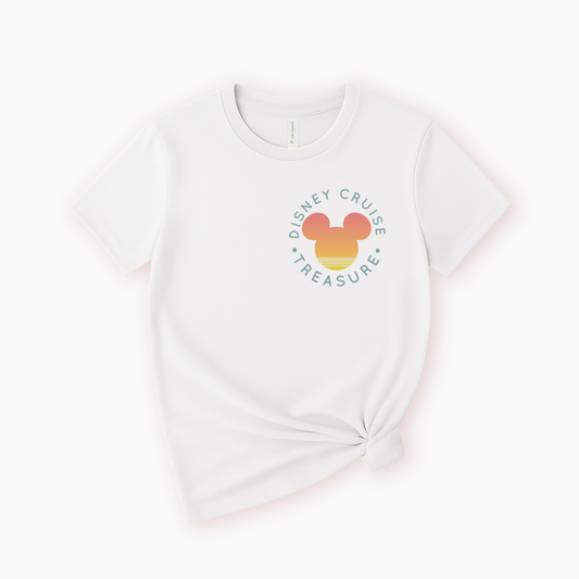 Sunset Mouse Cruise Family Graphic Tee