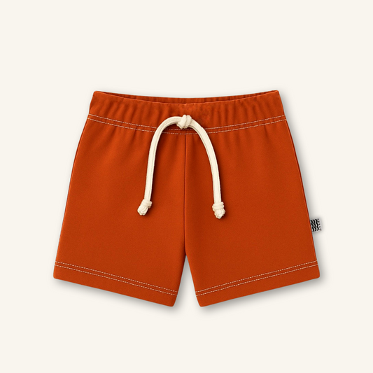 Kids Handcrafted Persimmon Crew Shorts