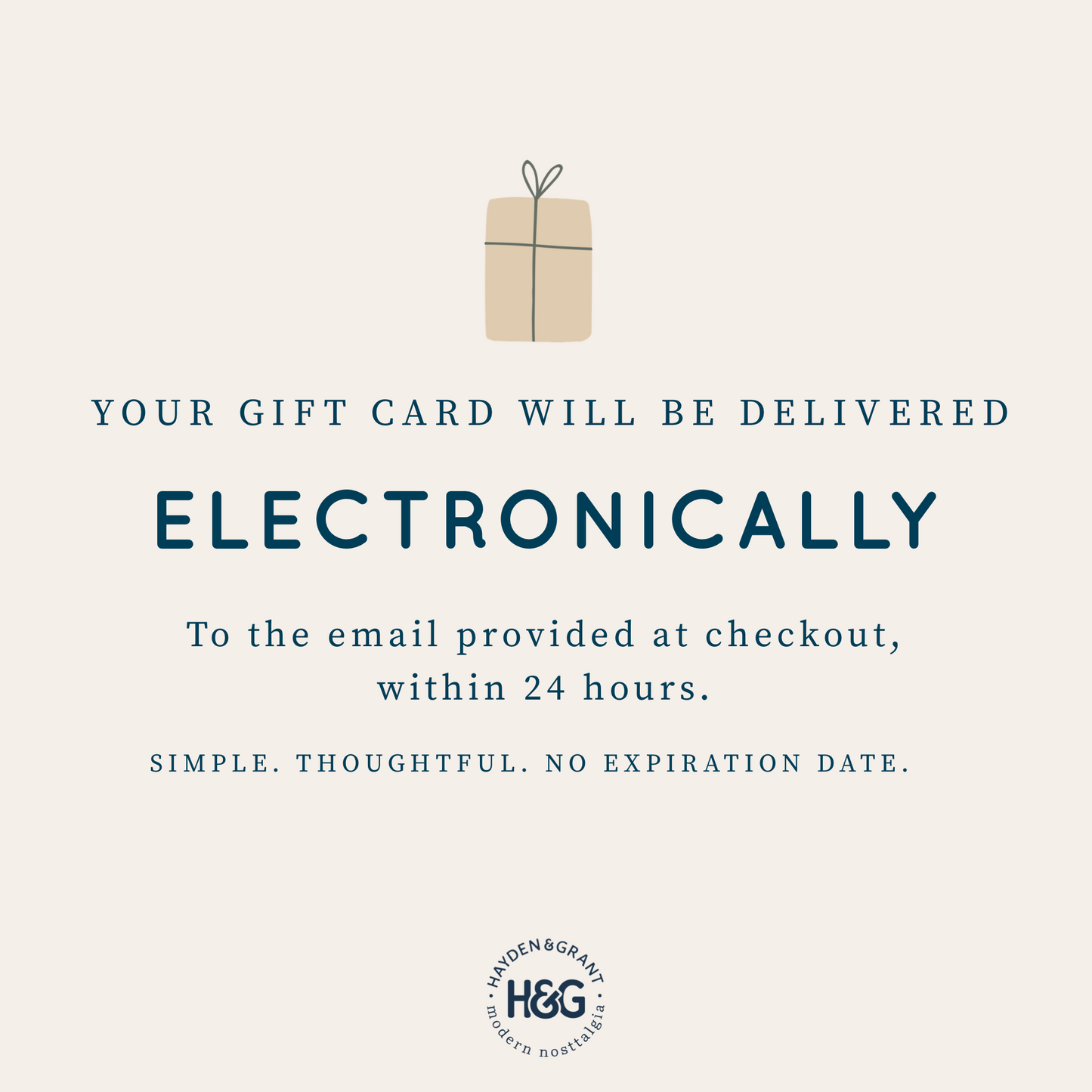 Hayden & Grant Gift Card