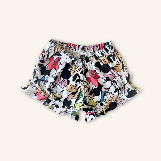 Kids Handcrafted Fab 5 Friends Ruffle Shorts