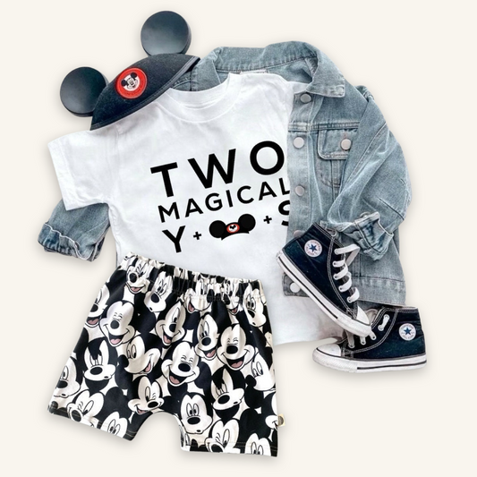 Kids Customizable Magical Years Graphic Tee & Optional Bottoms
