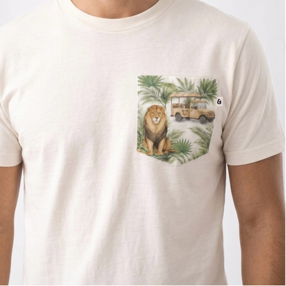 Adult Handcrafted Living Kingdom Pocket Tee