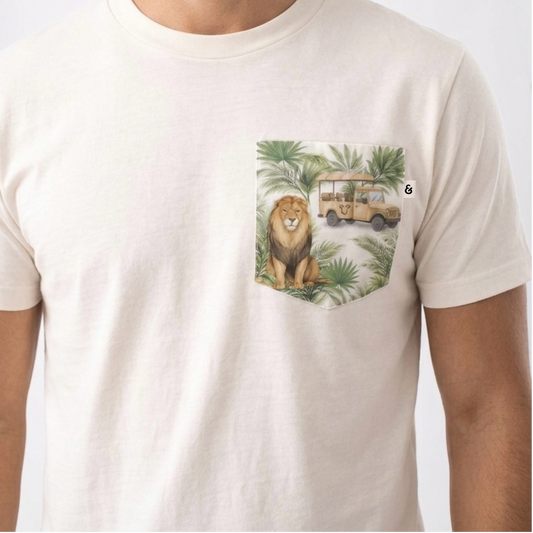 Adult Living Kingdom Pocket Tee Family Graphic Tee
