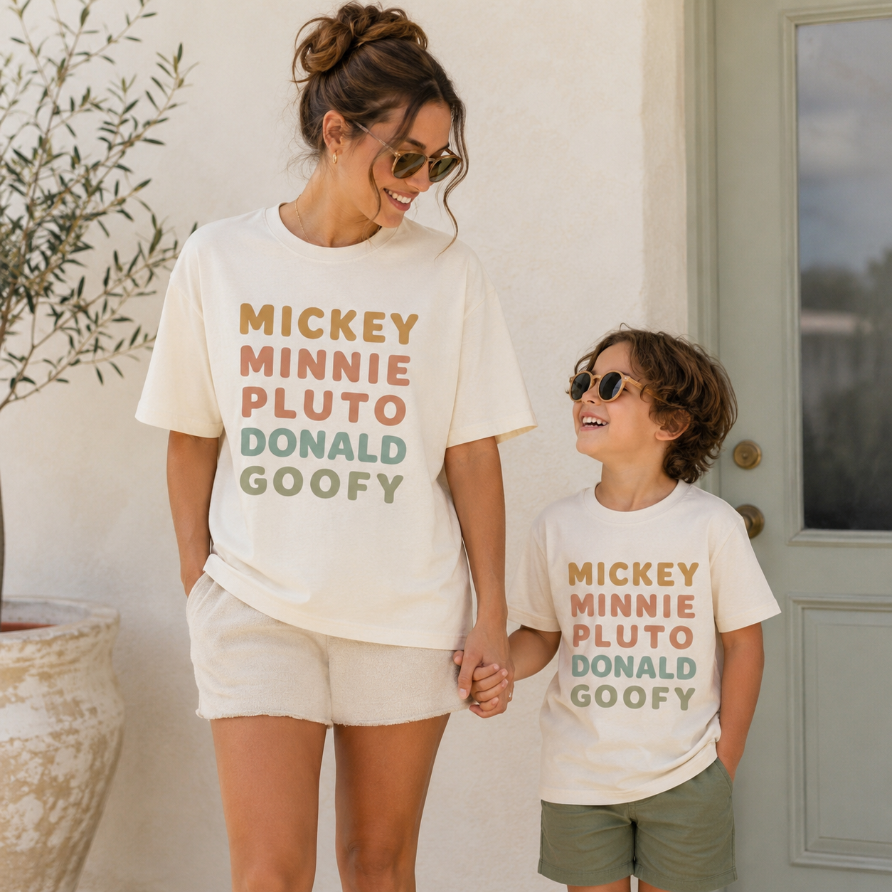 Park Characters Adult Graphic Tee