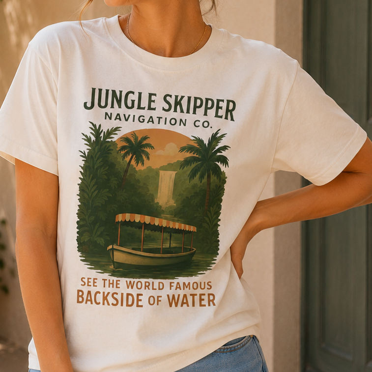Jungle Skipper Navigation Co. Adult Graphic Tee